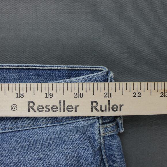 Levi’s 501 Jeans Vintage 90s Straight Leg Mens 42x32 Blue - Picture 5 of 10